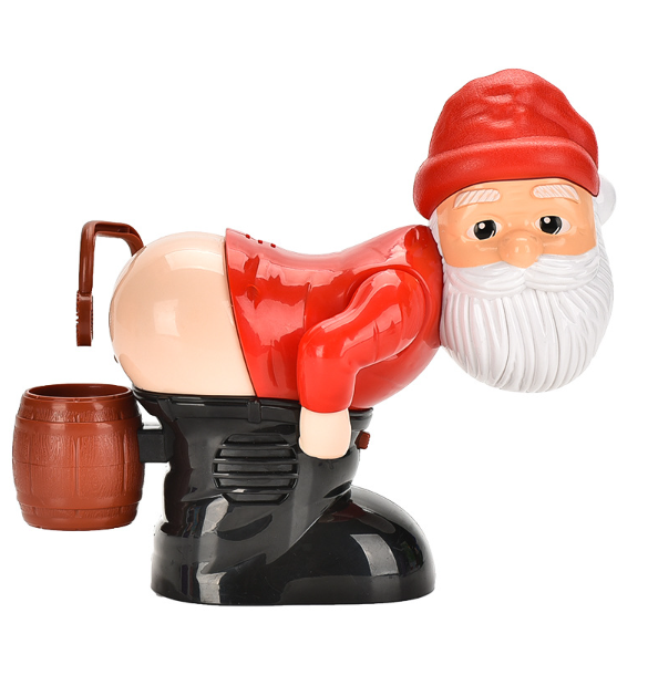 Santa Bubble Blower With Music