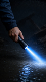 Burning Blue High-Power Tactical Blue Laser Survival Torch - Military-Grade Flashlight for Emergencies (5000m Range)