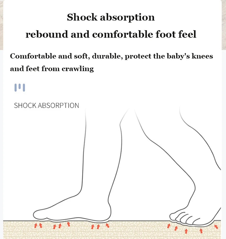 TinyBloom™ Foam Puzzle Play Mat – EVA Interlocking Floor Tiles for Kids