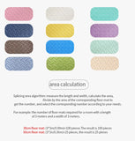 TinyBloom™ Foam Puzzle Play Mat – EVA Interlocking Floor Tiles for Kids