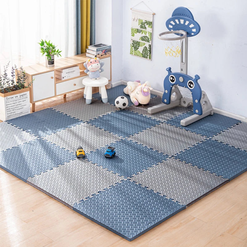 TinyBloom™ Foam Puzzle Play Mat – EVA Interlocking Floor Tiles for Kids
