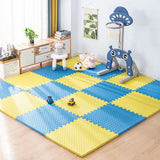 TinyBloom™ Foam Puzzle Play Mat – EVA Interlocking Floor Tiles for Kids