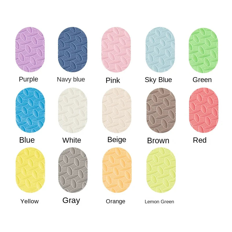 TinyBloom™ Foam Puzzle Play Mat – EVA Interlocking Floor Tiles for Kids