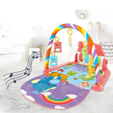 TinyBloom™ Musical Baby Activity Gym & Play Mat – Piano Keyboard for Newborns