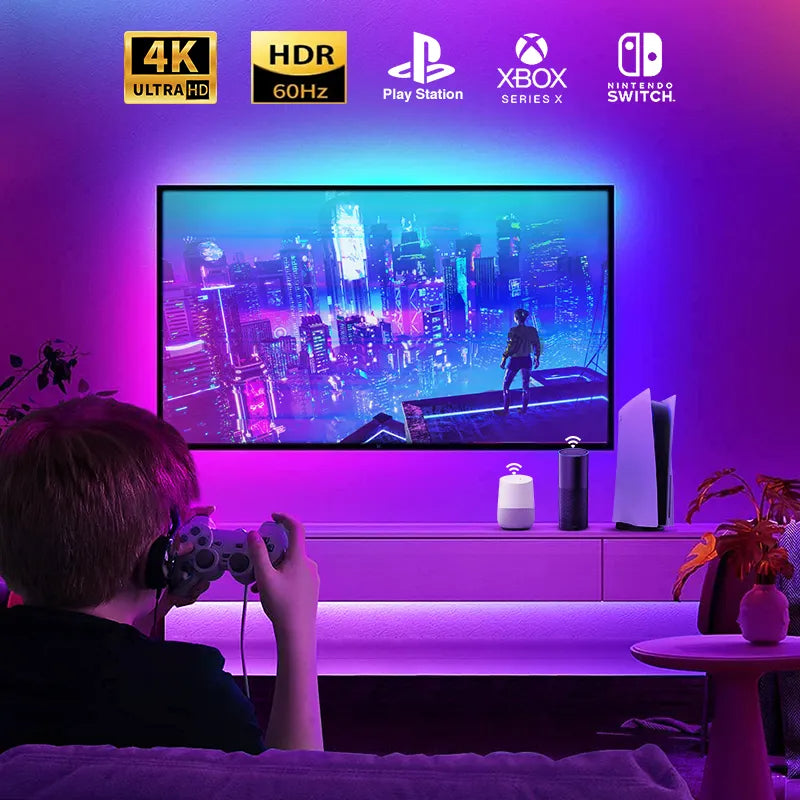 CyberLume® Smart TV, PC LED Backlight Set [Upgraded]