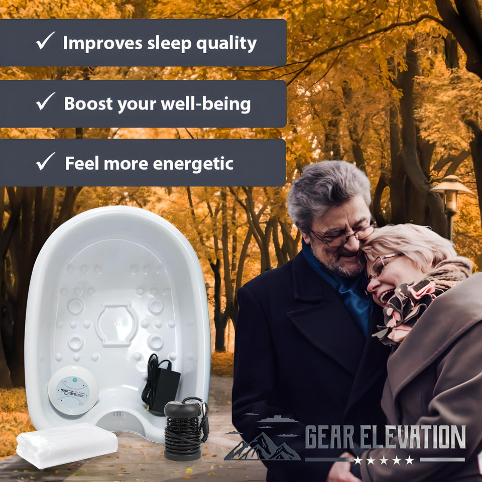 Ion Pure Professional Ionic Detox Foot Bath: Rejuvenate Your Body & Mind