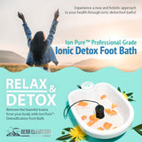 Ion Pure Professional Ionic Detox Foot Bath: Rejuvenate Your Body & Mind