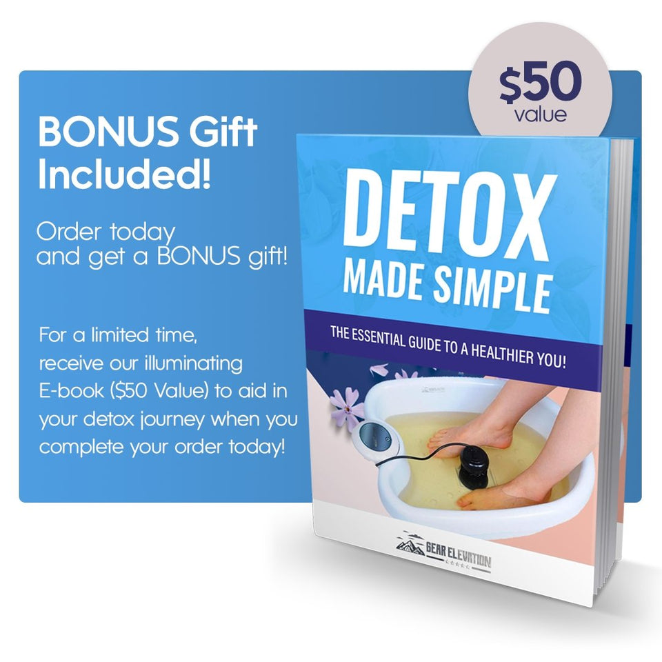 Ion Pure Professional Ionic Detox Foot Bath: Rejuvenate Your Body & Mind