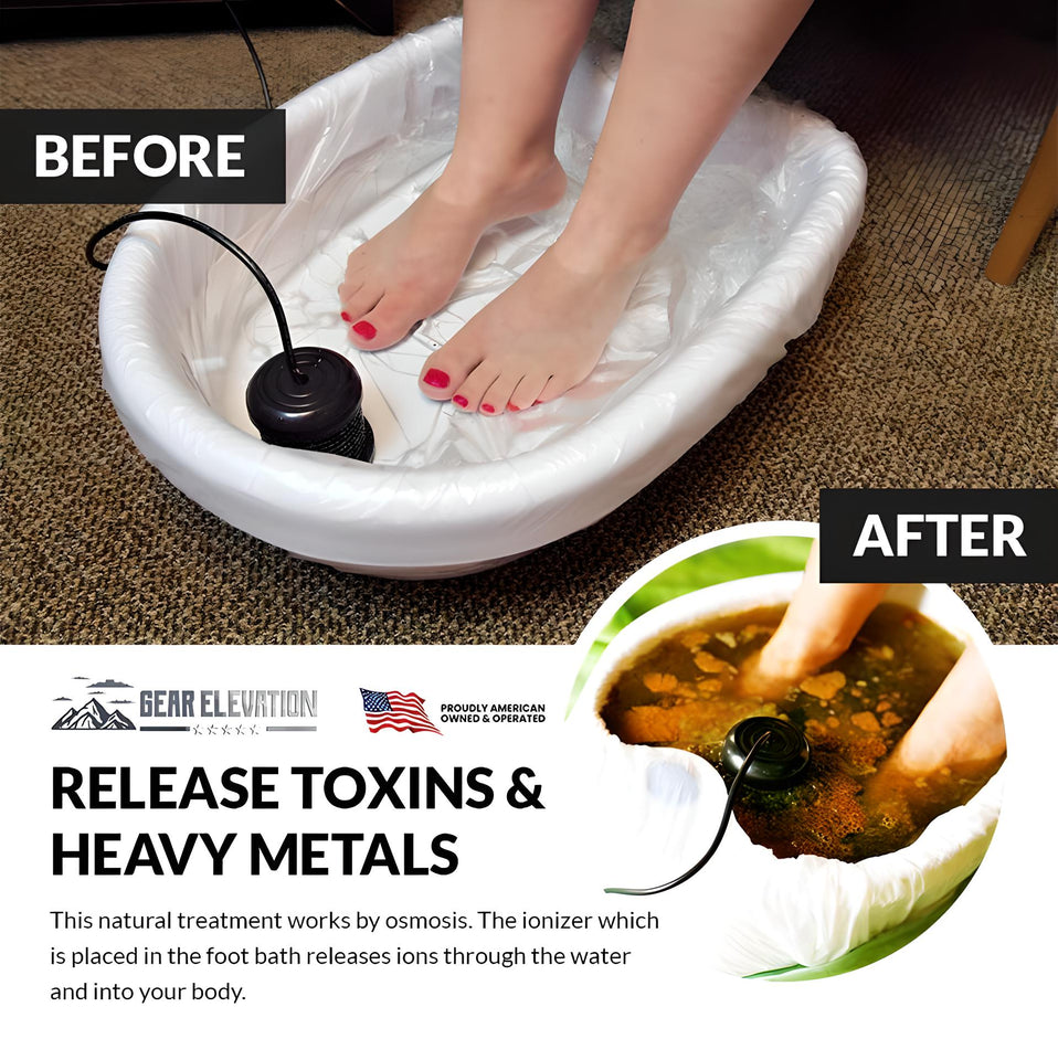 Ion Pure Professional Ionic Detox Foot Bath: Rejuvenate Your Body & Mind
