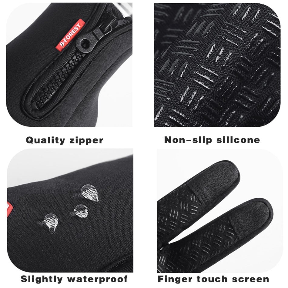 Premium Waterproof & Touchscreen Thermal Winter Gloves for Outdoor Activities