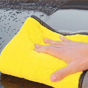 Car microfiber cleaning towel