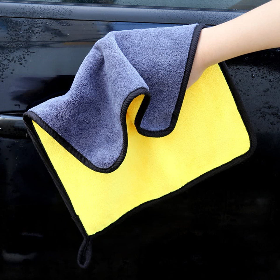 Car microfiber cleaning towel