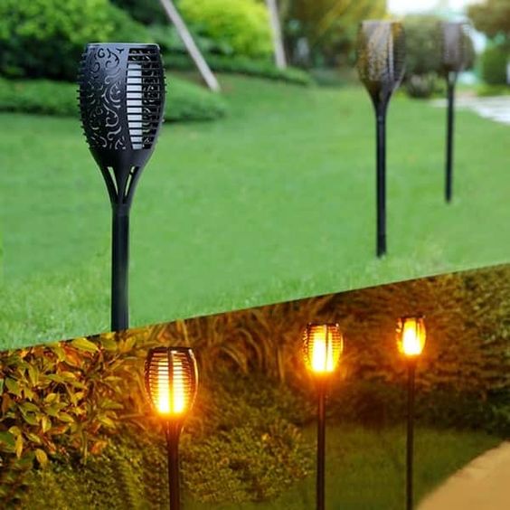 Original Solar Light Flickering Flames Torches®