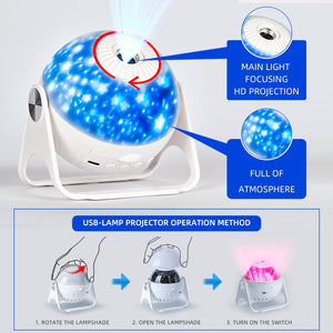 7 in 1 Original Galaxy Star Planetarium Projector
