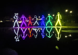 Halloween LED Stick Figure Kit