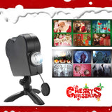 Original Smart Christmas/Halloween Projector +12 Movies [Upgraded 2024]