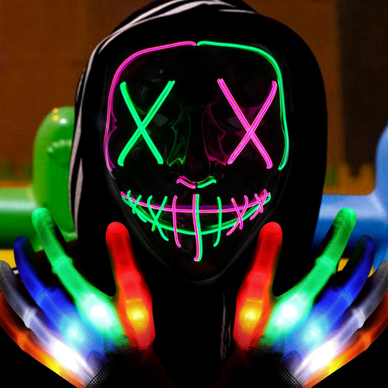 Original Led Purge Mask + Led Skeleton Gloves™ [2024 Upgraded]