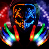Original Led Purge Mask + Led Skeleton Gloves™ [2024 Upgraded]