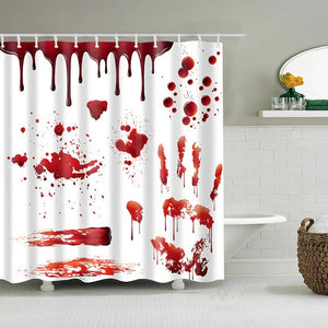 Bloody Color Changing Bath Mat™, Footprint Bath Mat, Blood Mat ...