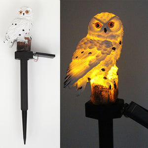 Solar Powered Owl Light