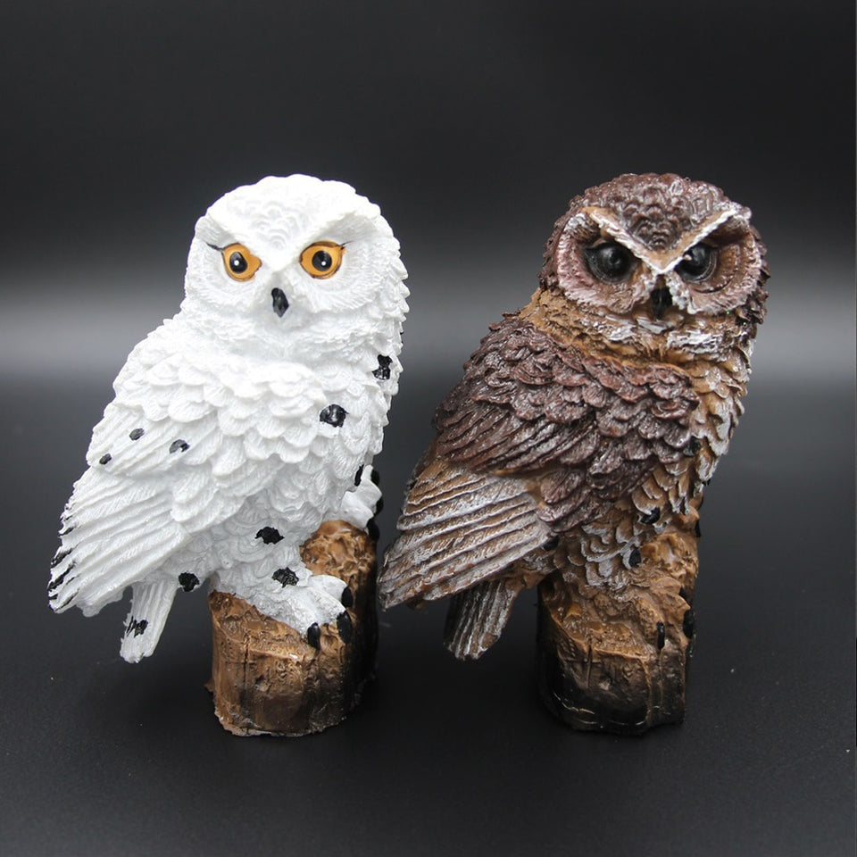 Solar Powered Owl Light