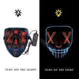 Original Led Purge Mask + Led Skeleton Gloves [2024 Upgraded]