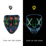 Original Led Purge Mask + Led Skeleton Gloves [2024 Upgraded]
