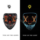Original Led Purge Mask + Led Skeleton Gloves [2024 Upgraded]