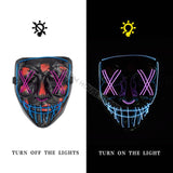 Original Led Purge Mask + Led Skeleton Gloves [2024 Upgraded]