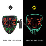 Original Led Purge Mask + Led Skeleton Gloves [2024 Upgraded]