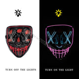 Original Led Purge Mask + Led Skeleton Gloves [2024 Upgraded]