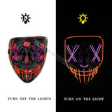 Original Led Purge Mask + Led Skeleton Gloves [2024 Upgraded]