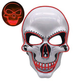 Halloween Skeleton LED Mask