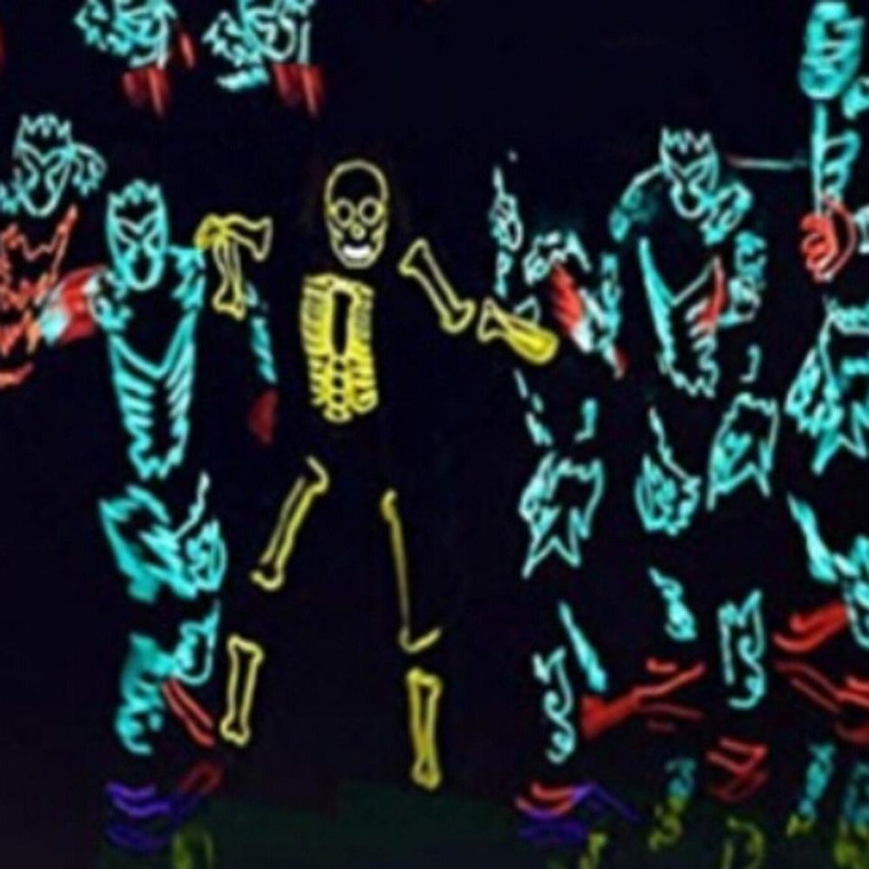 Halloween LED Stick Figure Kit