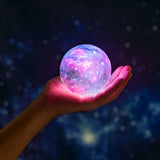 Moon Lamp, Moon Light, Galaxy Moon Light