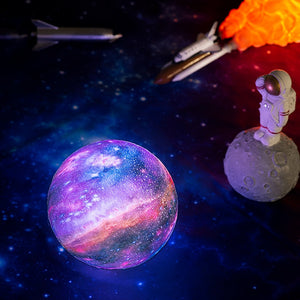 Moon Lamp, Moon Light, Galaxy Moon Light