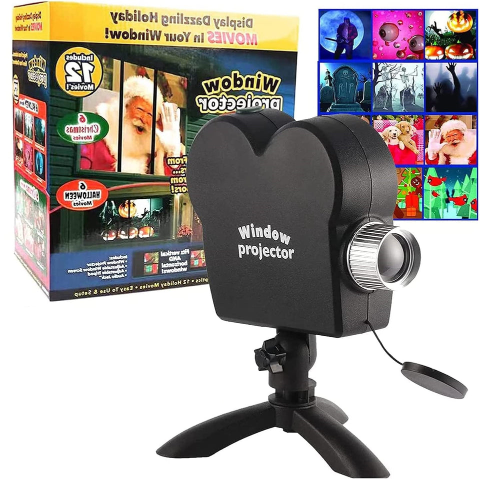 Original Halloween Projector +12 Movies🎃