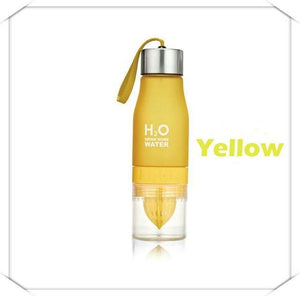 YourWorldShop 0.65L / YELLOW Infuser Water Bottle 4910165-0-65l-yellow