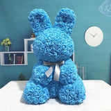 YourWorldShop 45cm blue rabbit Luxury Rose Bunny 22905397-45cm-blue-rabbit