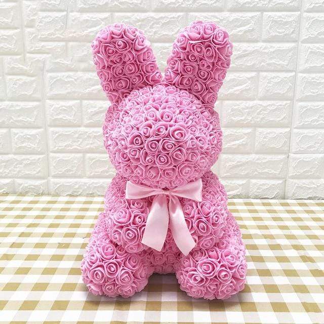 YourWorldShop 45cm pink rabbit Luxury Rose Bunny 22905397-45cm-pink-rabbit