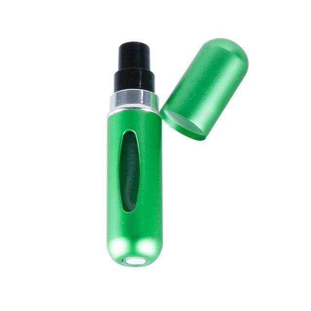 YourWorldShop 5 ml / matte GREEN Refillable Mini Perfume Spray Aluminum Bottle 5ml 20870759-5-ml-matte-green