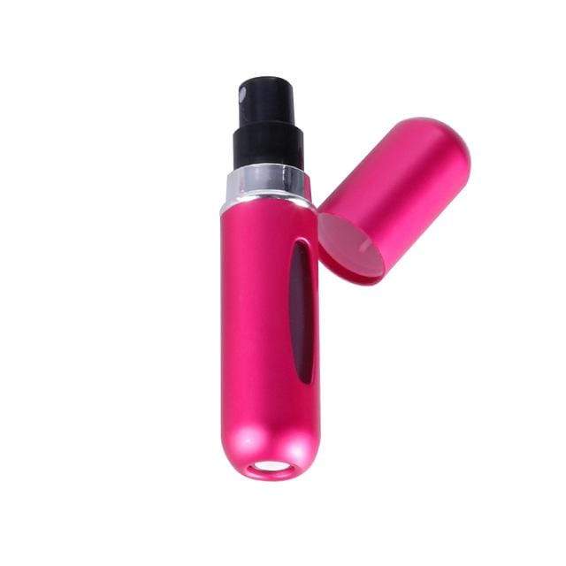 YourWorldShop 5 ml / matte HOT PINK Refillable Mini Perfume Spray Aluminum Bottle 5ml 20870759-5-ml-matte-hot-pink