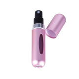 YourWorldShop 5 ml / matte PINK Refillable Mini Perfume Spray Aluminum Bottle 5ml 20870759-5-ml-matte-pink