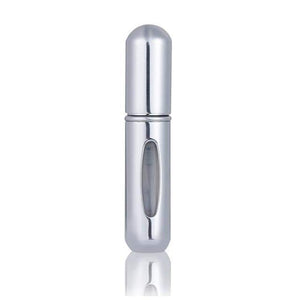 YourWorldShop 5 ml / SILVER Refillable Mini Perfume Spray Aluminum Bottle 5ml 20870759-5-ml-silver
