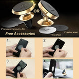 YourWorldShop Black Air Vent Universal Magnetic Phone Holder 2488009-black-air-vent