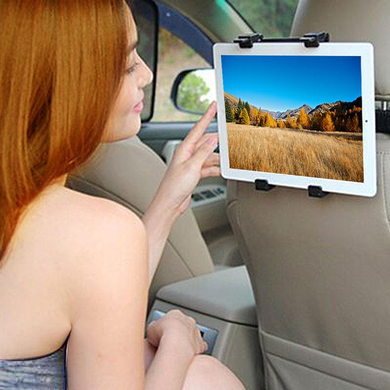 YourWorldShop Black Car Back Seat Headrest Mount Holder 10692763-black