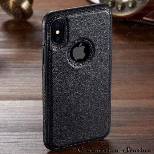 YourWorldShop Black / for iPhone 7 Leather Ultra Thin Case For iPhone Xs Xr XS Max X 8 7 6/plus 21984607-black-for-iphone-7