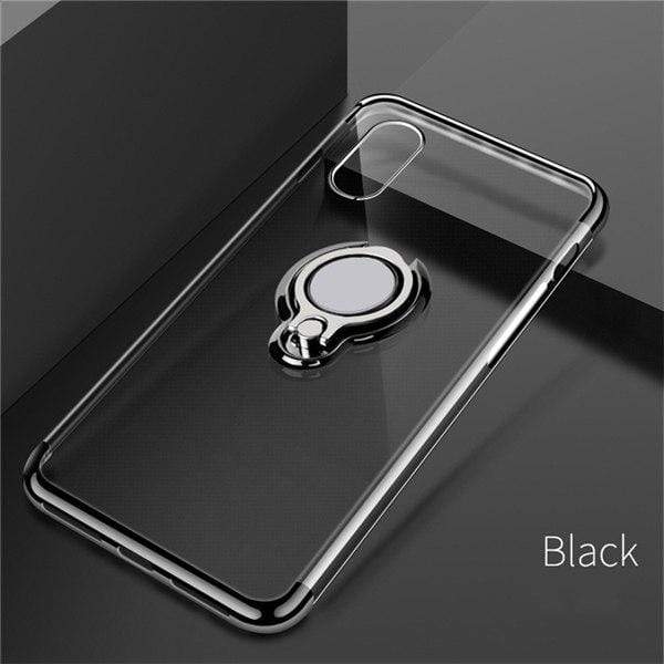 YourWorldShop Black / For Iphone X Luxury Magnetic Ring Stand Case For Iphone 6 6S 7 8 X XS MAX XR 21111087-black-for-iphone-x