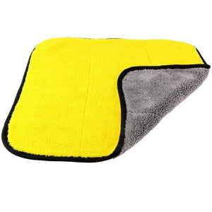 YourWorldShop Car microfiber cleaning towel 83545-yellow