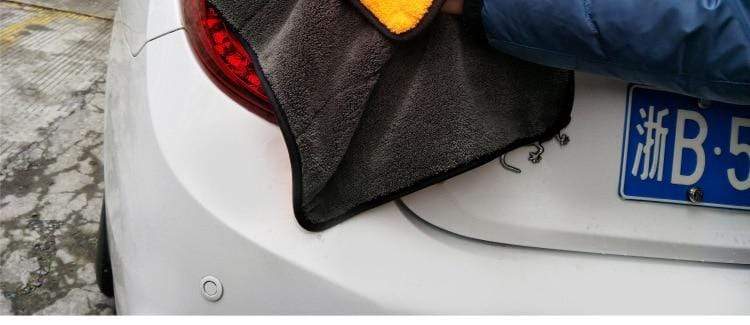 YourWorldShop Car microfiber cleaning towel 83545-yellow